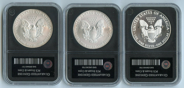 American Eagle Silver Dollars PCS Coin 2008 - 2015 Set Collection - BT911