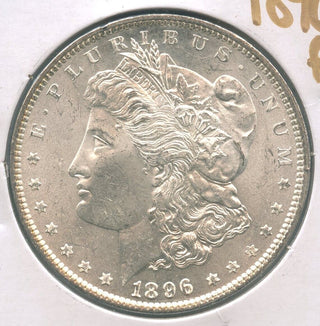 1896-P  Toned Morgan Silver Dollar $1 Philadelphia Mint - KR07
