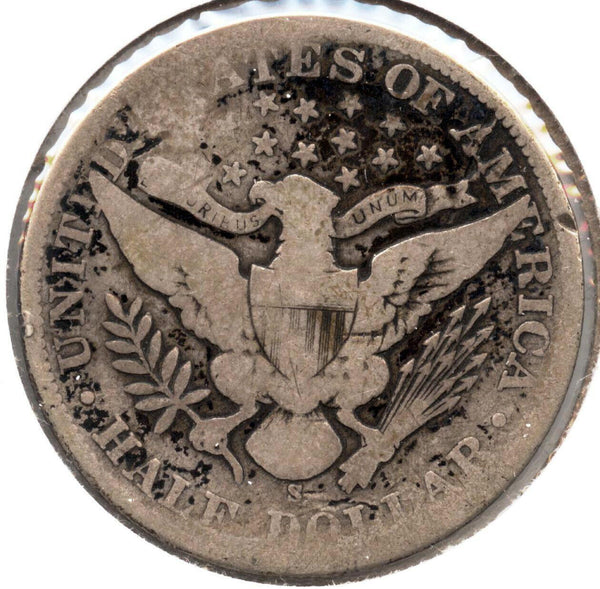 1906-S Barber Silver Half Dollar - San Francisco Mint - MC91