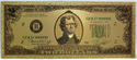 1976 $2 Federal Reserve Bicentennial Novelty 24K Gold Foil Plated Note 6