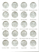 Coin Folder - State Quarter Set 1999 to 2003 Collection Vol 1 Harris Album 2580