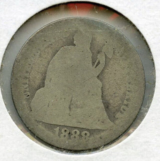 1888 Seated Liberty Silver Dime - Philadelphia Mint - RC506