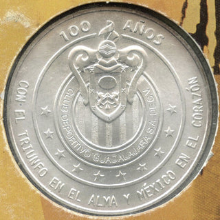 2006 Mexico Chivas 999 Silver 1 oz Medal 100 Years Plata Pura Round - G740
