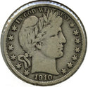 1910 Barber Silver Half Dollar - Philadelphia Mint - A656