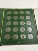 Silver Franklin-Kennedy Half Dollar Green Classic  9221 Whitman Folder - ER285