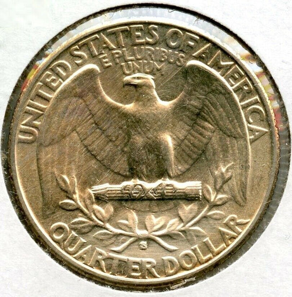 1932-S Washington Silver Quarter - Uncirculated - San Francisco Mint - BX539