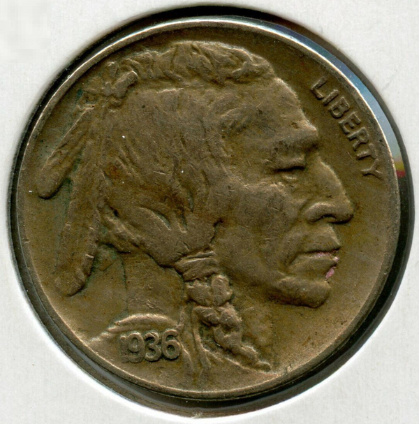 1936-D Buffalo Nickel - Denver Mint - JL836