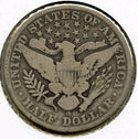 1908-O Barber Silver Half Dollar - New Orleans Mint - BQ916