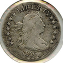 1805 Draped Bust Silver Quarter - United States - A867