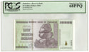 2008 Zimbabwe 50 Trillion Dollars Currency PCGS 68 PPQ Superb Gem New Note A564
