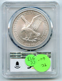 2021 American Eagle Silver PCGS MS70 Type 2 West Point First Production - CC513
