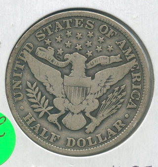 1906-P Silver Barber Half Dollar 50c Philadelphia Mint  - KR280