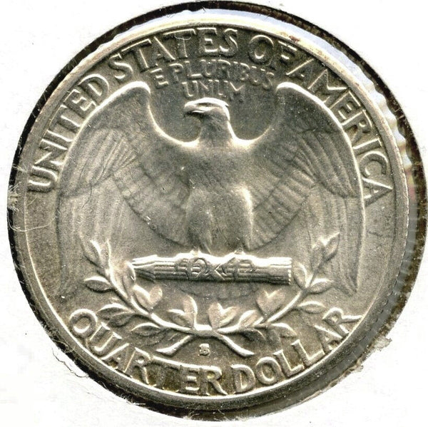 1941-S Washington Silver Quarter - Uncirculated - San Francisco Mint - C653