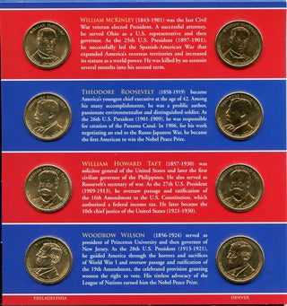 2013 P & D Presidential $1 Coin Uncirculated Set 8 Coins US Mint OGP - JP348