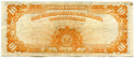 1922 $10 Gold Certificate - Large Currency Note - Ten Dollars - A163