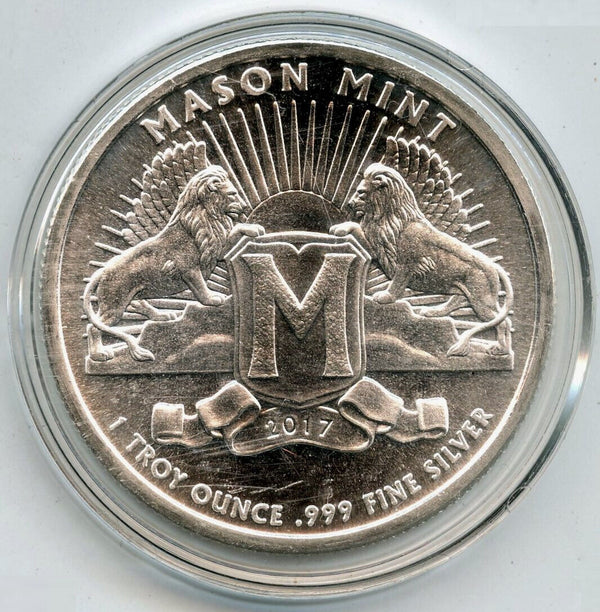 2017 Excellence in Minting 999 Silver 1 oz Art Medal Round - Mason Mint - A211