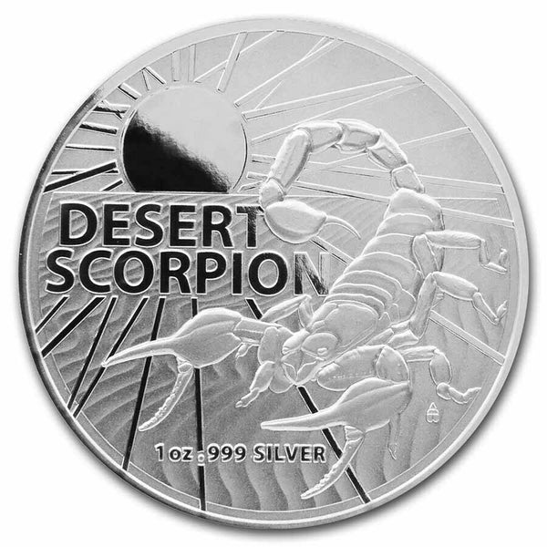 2022 Australia Desert Scorpion 1 Oz 999 Silver $1 Dollar Coin BU - JN064