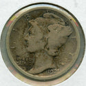 1921 Mercury Silver Dime - Philadelphia Mint - RX159