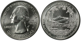 2013-D White Mountain New Hampshire NP ATB 25C Unc Quarter Denver mint 032