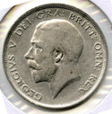 1915 Great Britain Silver Coin - Half Crown - King George V - A713
