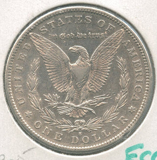 1884-S Morgan Silver Dollar $1 San Francisco Mint  - ER985