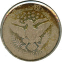 1909-O Barber Silver Quarter - New Orleans Mint - BX642