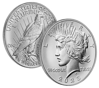 2023-P Peace Silver Dollar US Mint 23XH Philadelphia Mint - G955