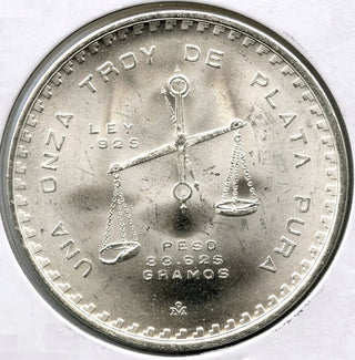 1978 Mexico Type 2 Key Date Onza oz Silver Plata Pura Casa de Moneda -  C860