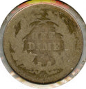 1875-CC Seated Liberty Silver Dime - Carson City Mint - CC669