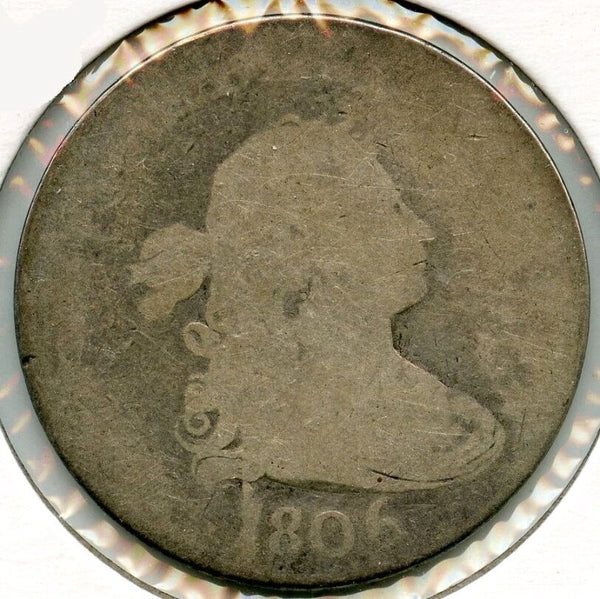 1806 Draped Bust Quarter - United States - AD893