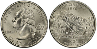 2006-P Colorado Statehood Quarter 25C Uncirculated Coin Philadelphia mint 075