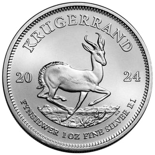2024 South Africa Krugerrand 1 Oz 999 Silver Coin Gem BU Uncirculated - JP686