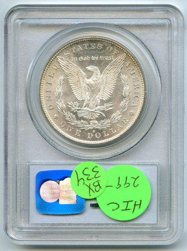 1879-S Morgan Silver Dollar PCGS MS 65 Certified - San Francisco Mint - BX334