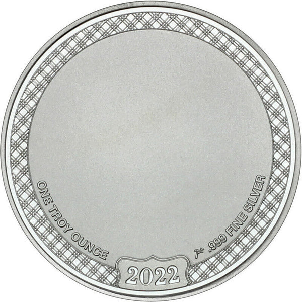 2022 On Your Wedding Day 999 Silver 1 oz Medal Round Marriage Gift - BT709