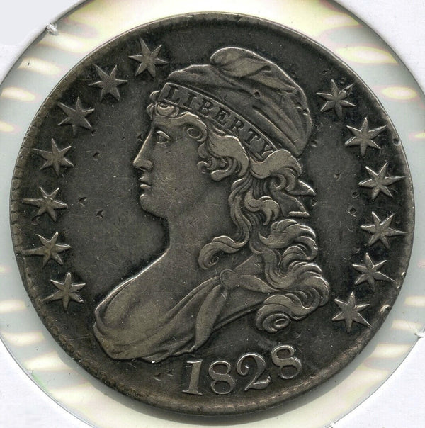 1828 Bust Half Dollar - United States - Small 8 Large Letters - A801