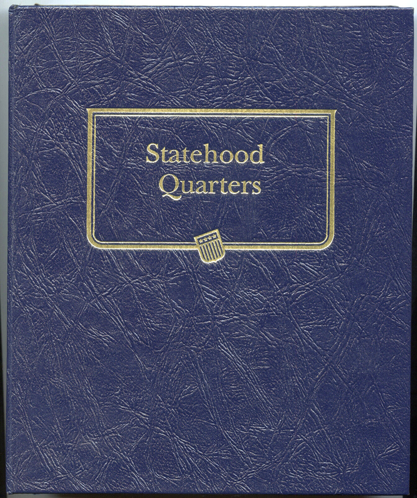 State Hood Quarters Dansco Used Coin Album 4 pages 9176 DM343