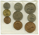 1953 Great Britain 9-Coin Set Queen Elizabeth II Coronation - E472