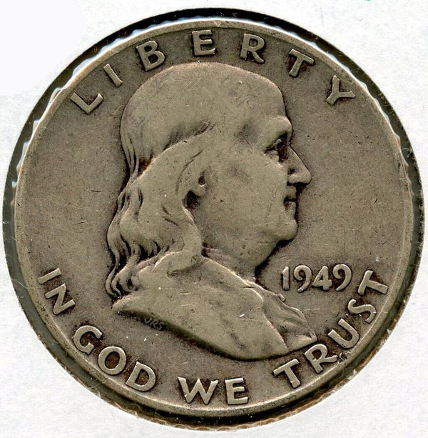 1949-D Franklin Silver Half Dollar - Denver Mint - BQ766