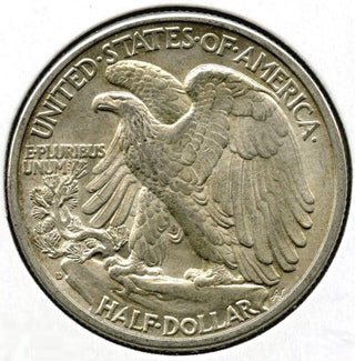 1939-D Walking Liberty Silver Half Dollar - Denver Mint - C986