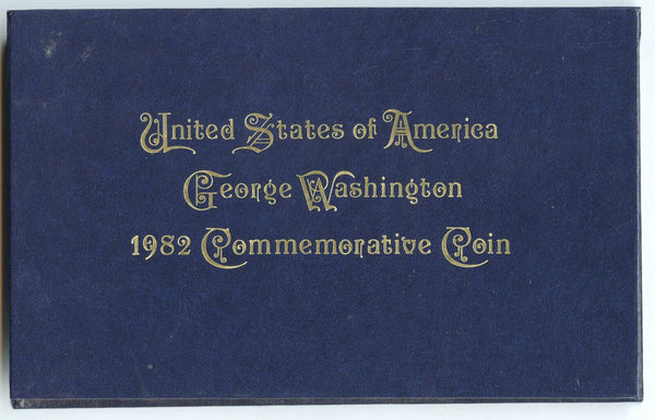 1982 George Washington Commemorative Coin 24k Gold EP Postal Panel - C919
