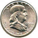 1958 Franklin Silver Half Dollar - Uncirculated - Philadelphia Mint - CC377