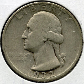 1932-D Washington Silver Quarter - Denver Mint - E312