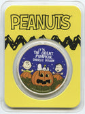 2022 Charlie Brown Pumpkin 999 Silver 1 oz Art Medal Round Peanuts - B284