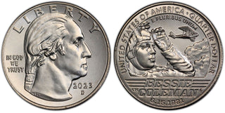 2023-D Bessie Coleman American Women Quarter 25C Uncirculated Denver Mint 012
