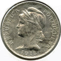 1915 Portugal Silver Coin 1 Escudo - E537
