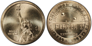 2021-P Video Game NH Innovation Golden Dollar Coin Philadelphia Mint AIP11