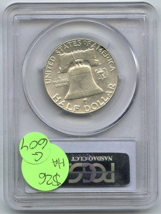 1963 Franklin Silver Half Dollar PCGS MS63 Certified - Philadelphia Mint - G604