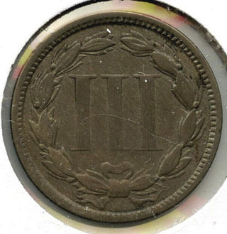 1865 3-Cent Nickel - Three Cents - C675