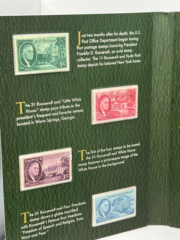 2014 Franklin D Roosevelt  Coin & Chronicles Set US Mint Proof 4 Coin Set -ER649