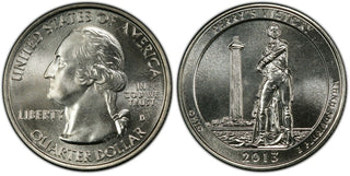 2013-D Perry's Victory Ohio National Parks NP ATB 25C Quarter Denver mint 034